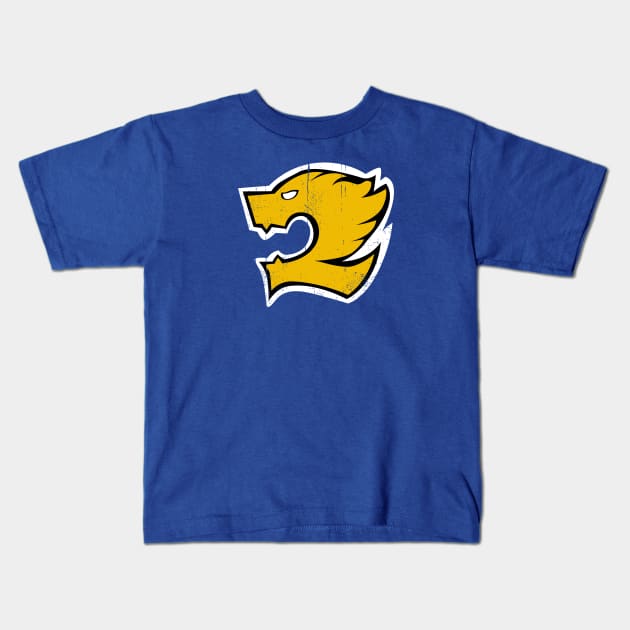 Series Blue Kids T-Shirt by nickbeta